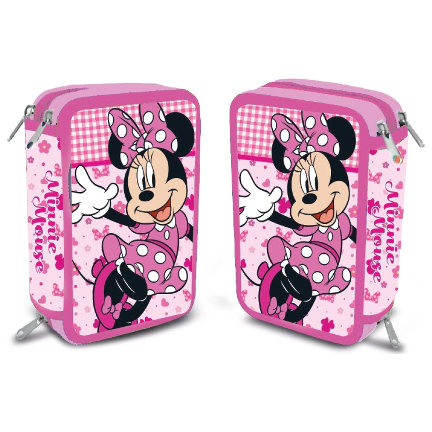 Disney Minnie Lovely Charm Pencil Case Filled 3-Tier product photo