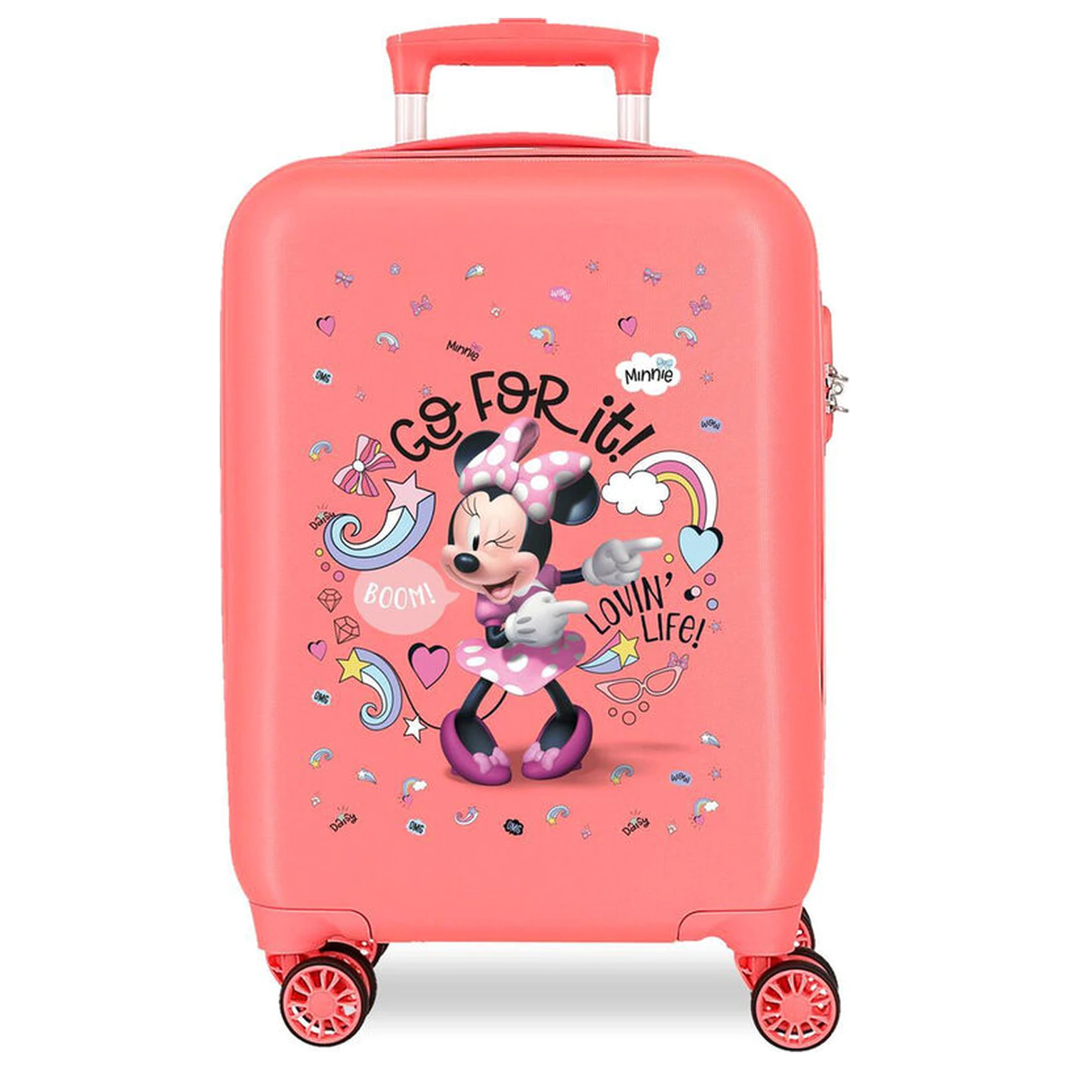 Disney Minnie Loving Life ABS trolley suitcase 50cm product photo