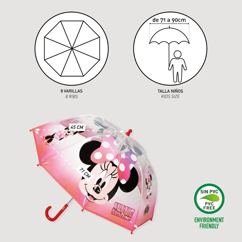 Disney Minnie manual bubble umbrella product photo