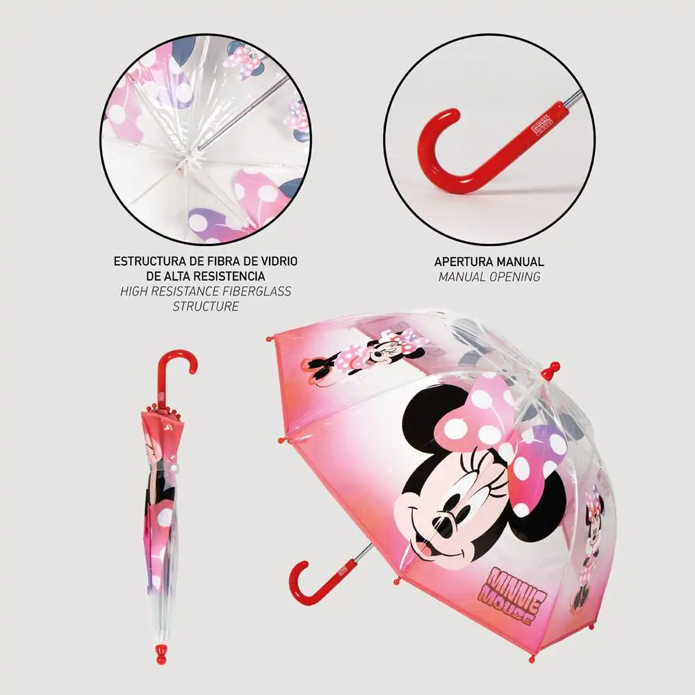 Disney Minnie manual bubble umbrella product photo