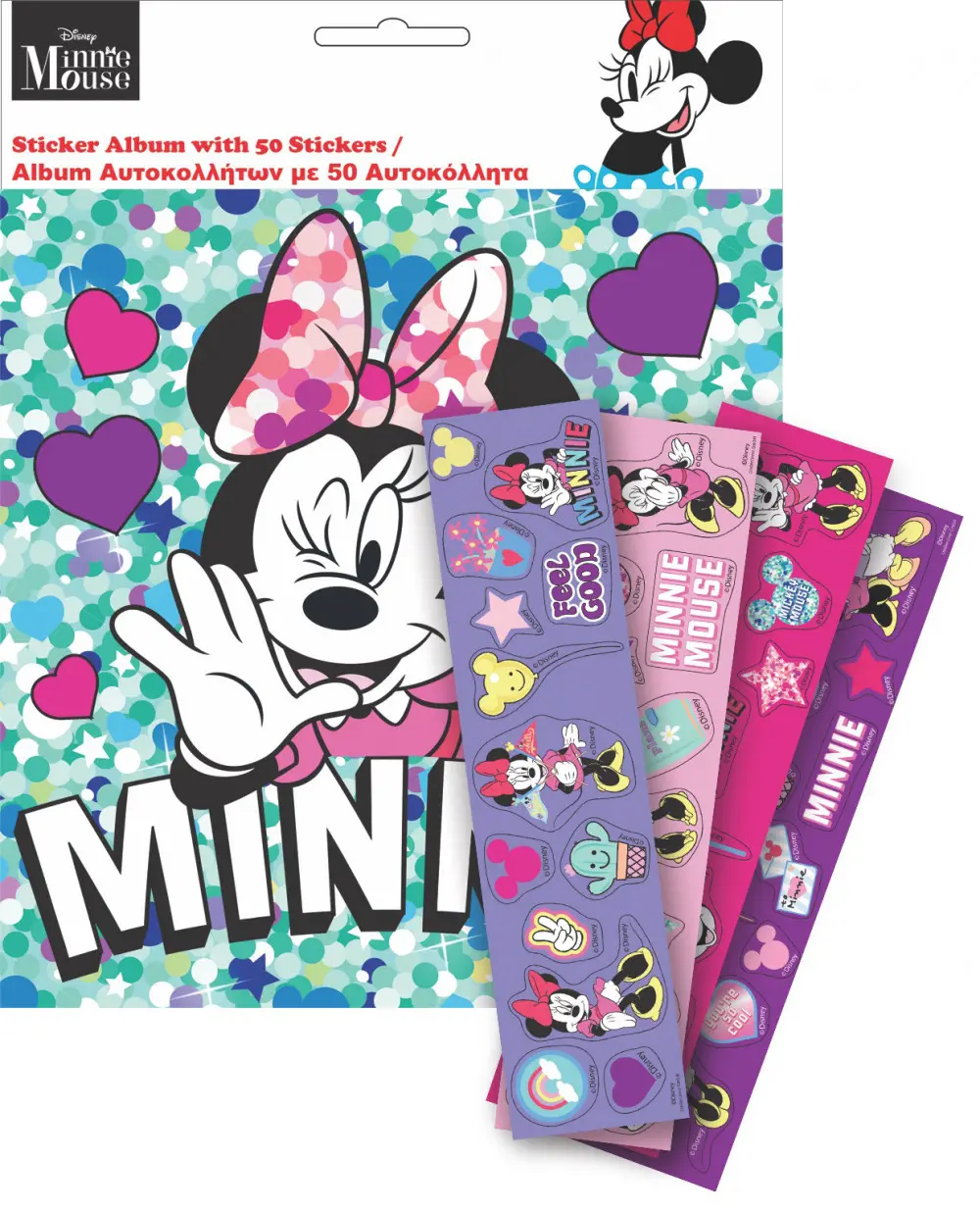 Disney Minnie Sticker Album with 50 Stickers product photo