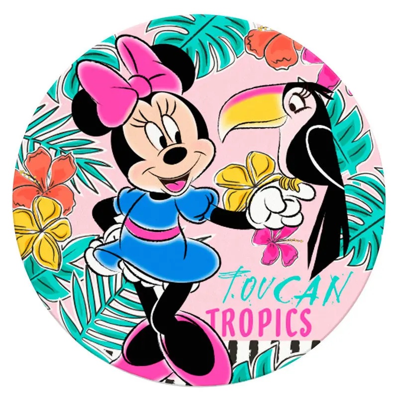 Disney Minnie microfiber round beach towel 150cm product photo