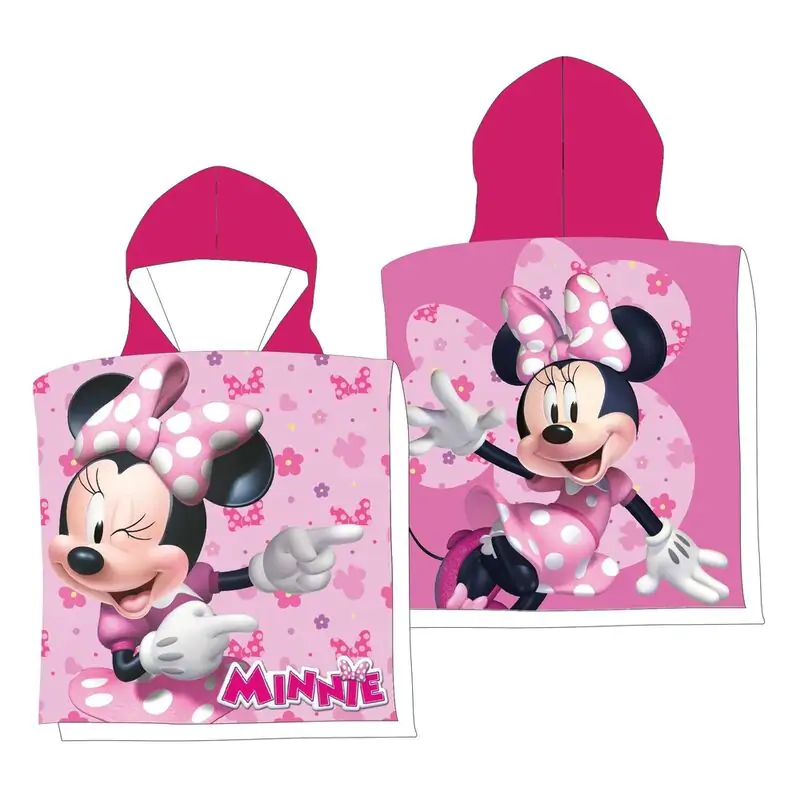 Disney Minnie microfibre poncho beach towel product photo