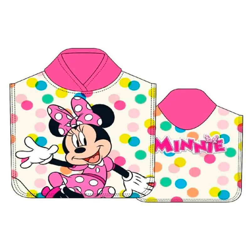 Disney Minnie microfibre poncho towel product photo