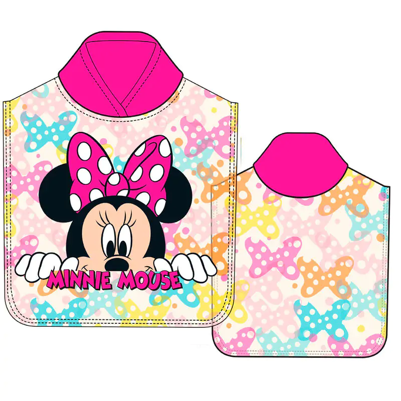 Disney Minnie microfibre poncho towel product photo