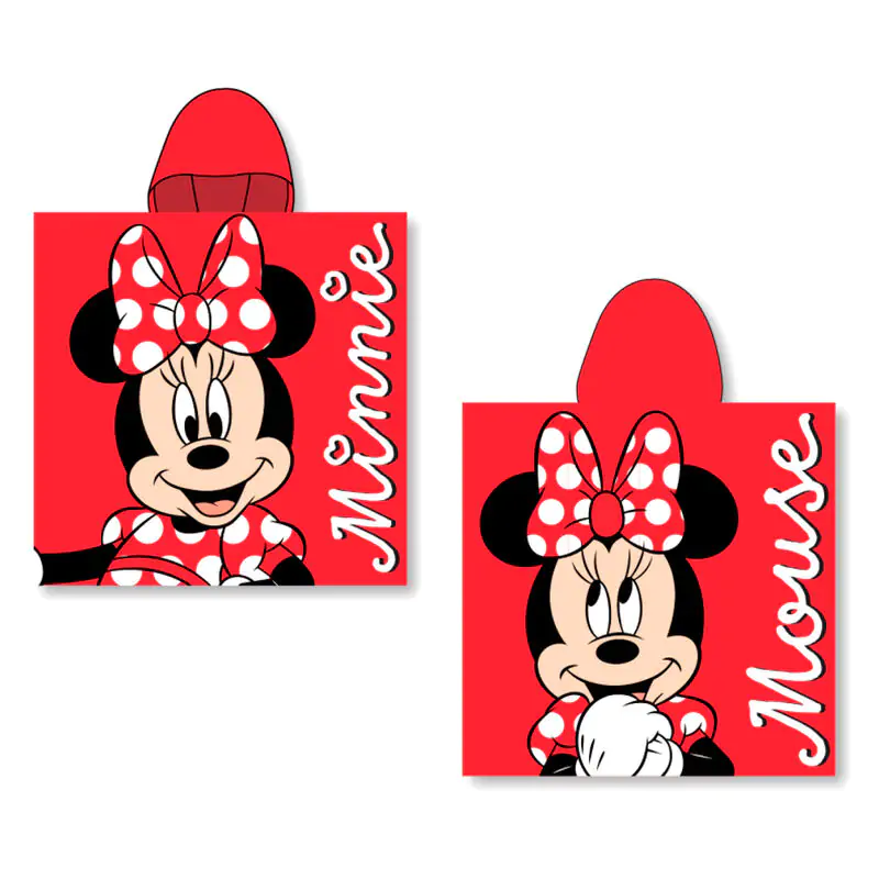 Disney Minnie microfibre poncho towel product photo