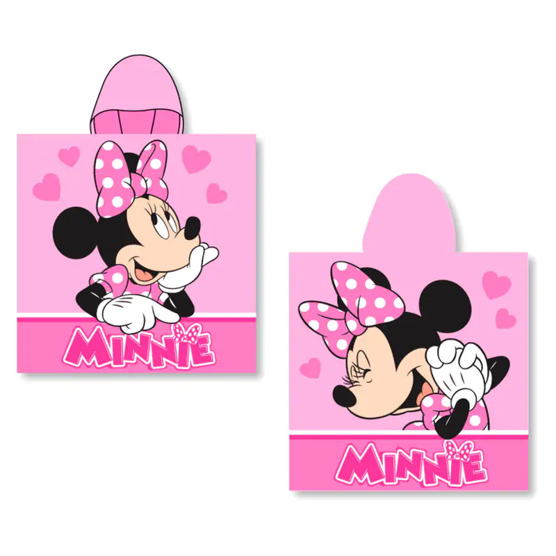 Disney Minnie microfibre poncho towel product photo