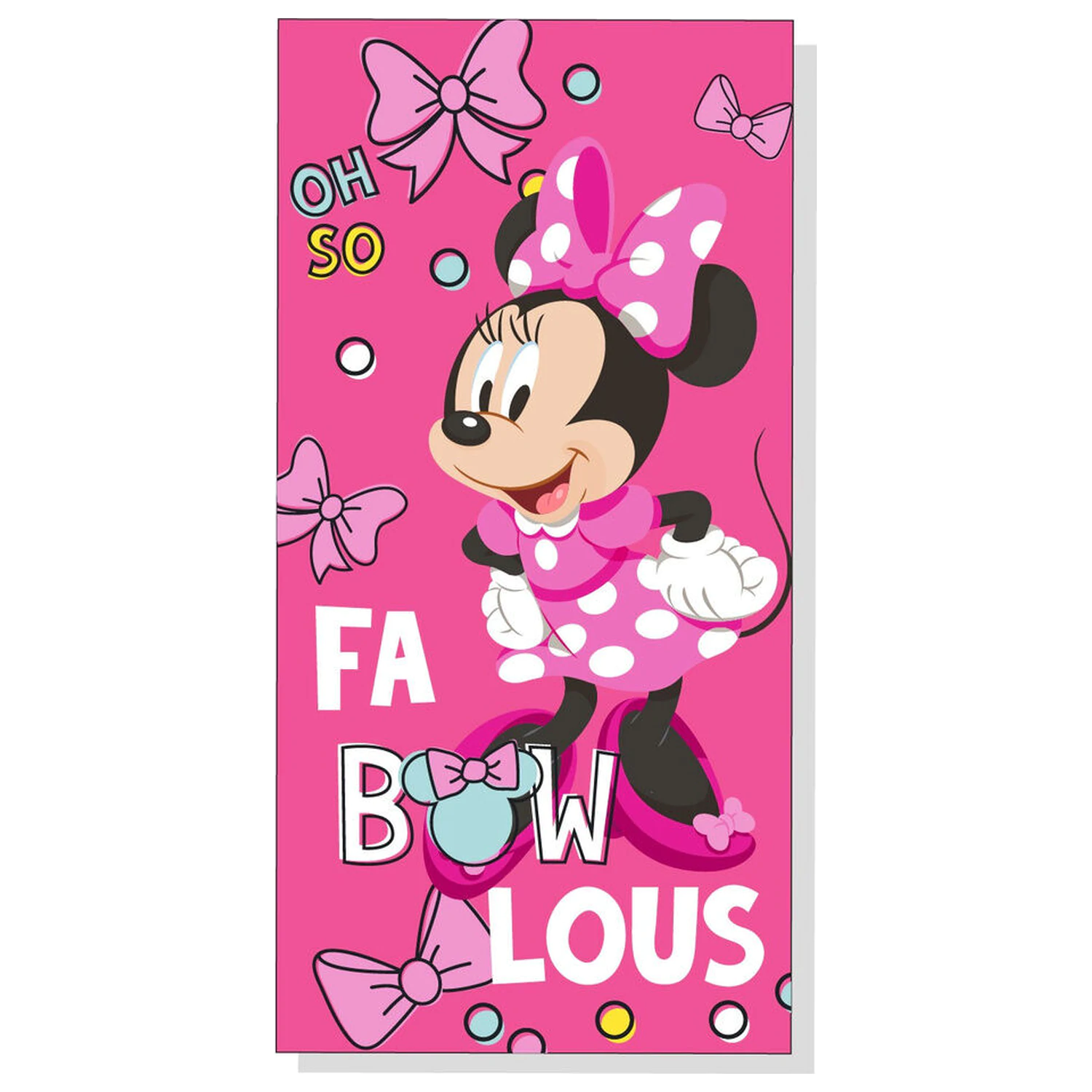 Disney Minnie microfibre beach towel product photo