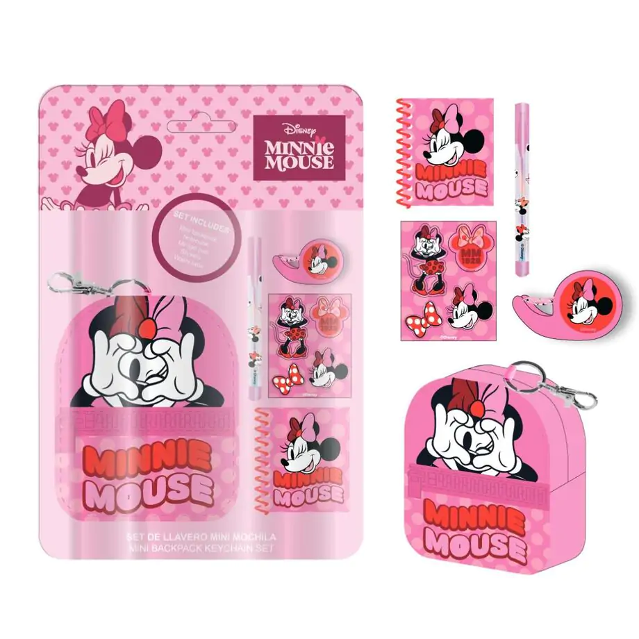 Disney Minnie Stationery mini backpack set product photo