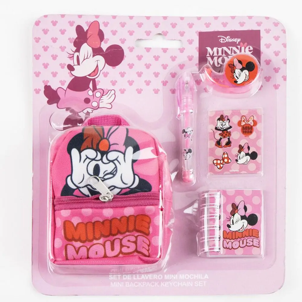 Disney Minnie Stationery mini backpack set product photo