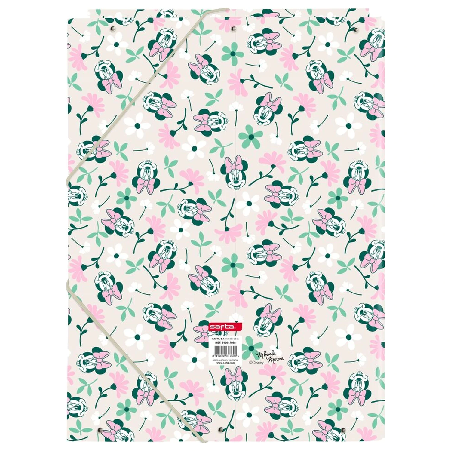Disney Minnie Minty A4 cardboard binder with flaps product photo