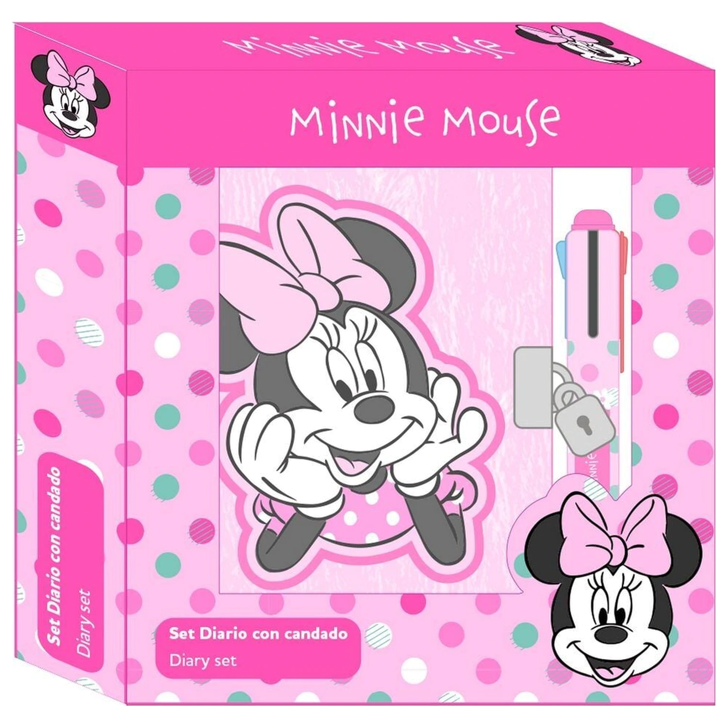 Disney Minnie Minty Diary + 4-colour pen product photo