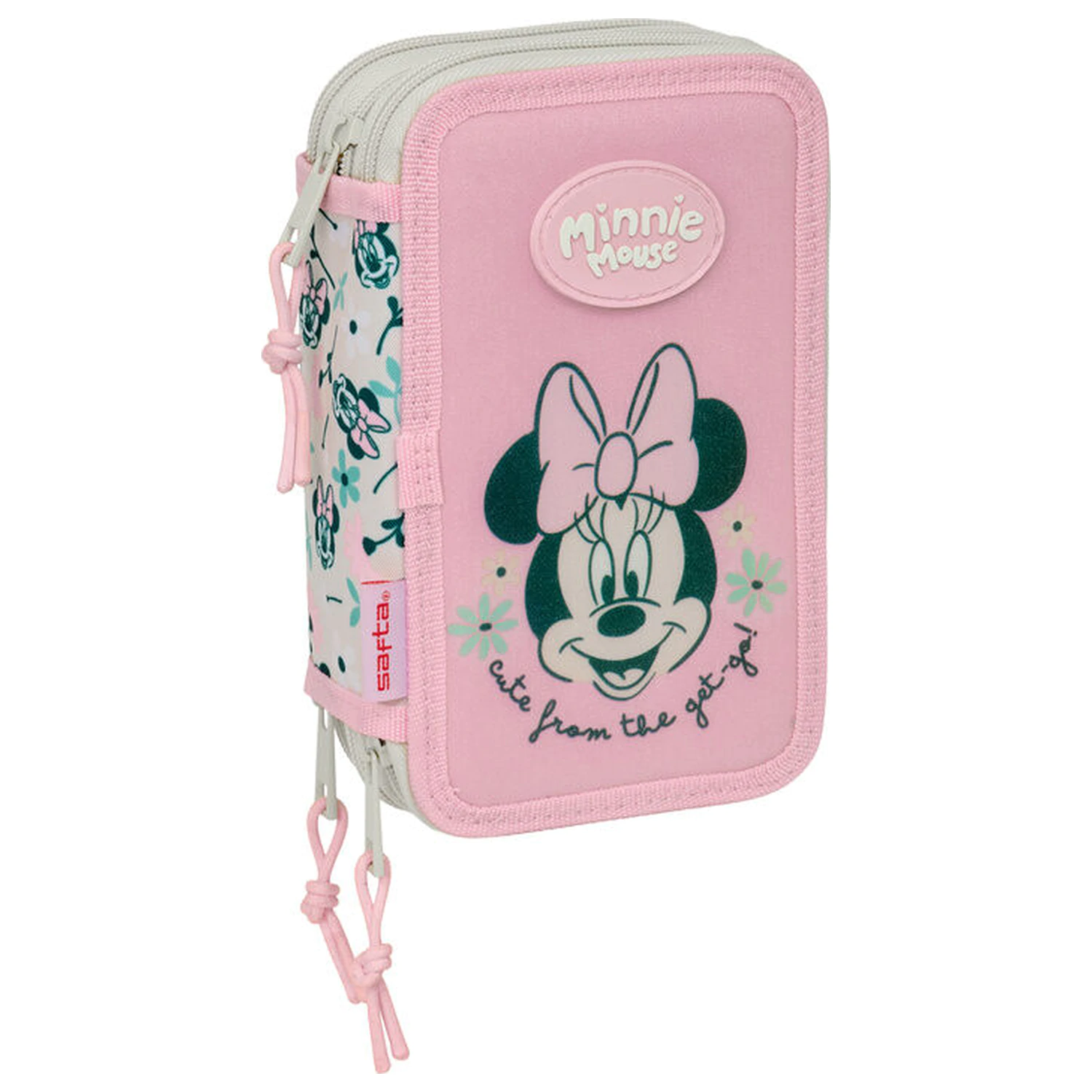 Disney Minnie Minty triple pencil case 37pcs product photo