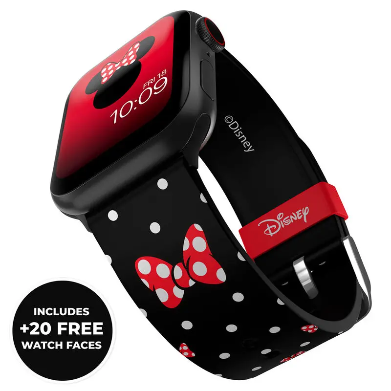 Disney Smartwatch-Wristband Minnie Mouse Polka Noir product photo