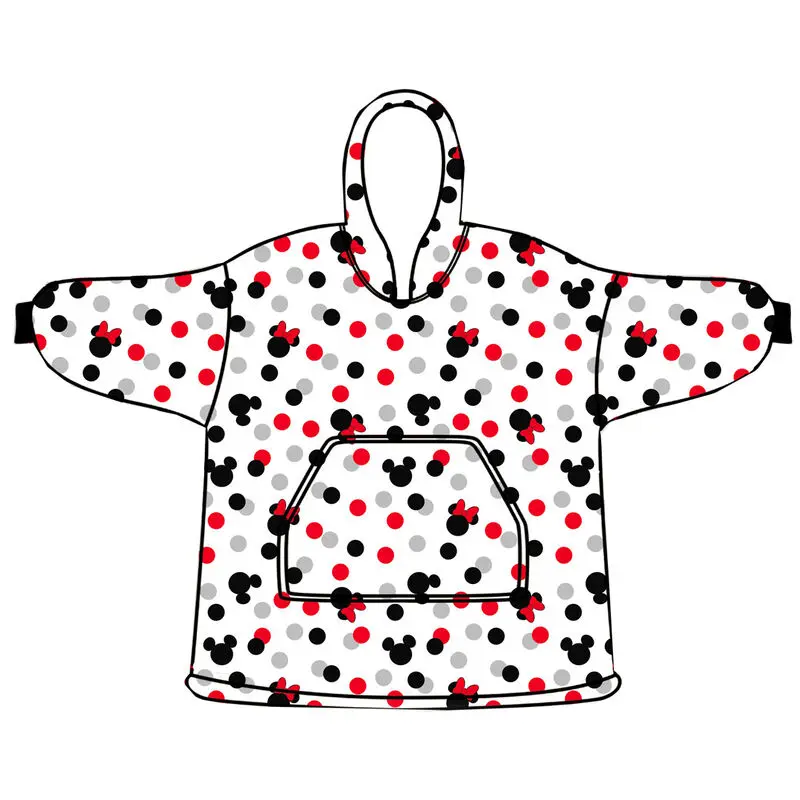 Disney Minnie oversize sweatshirt coat kids coral product photo