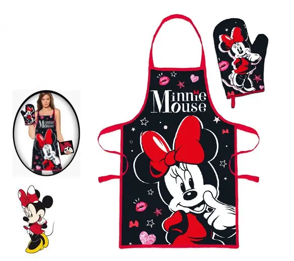 Disney Minnie Mouse Women's Apron 2-Piece Set product photo