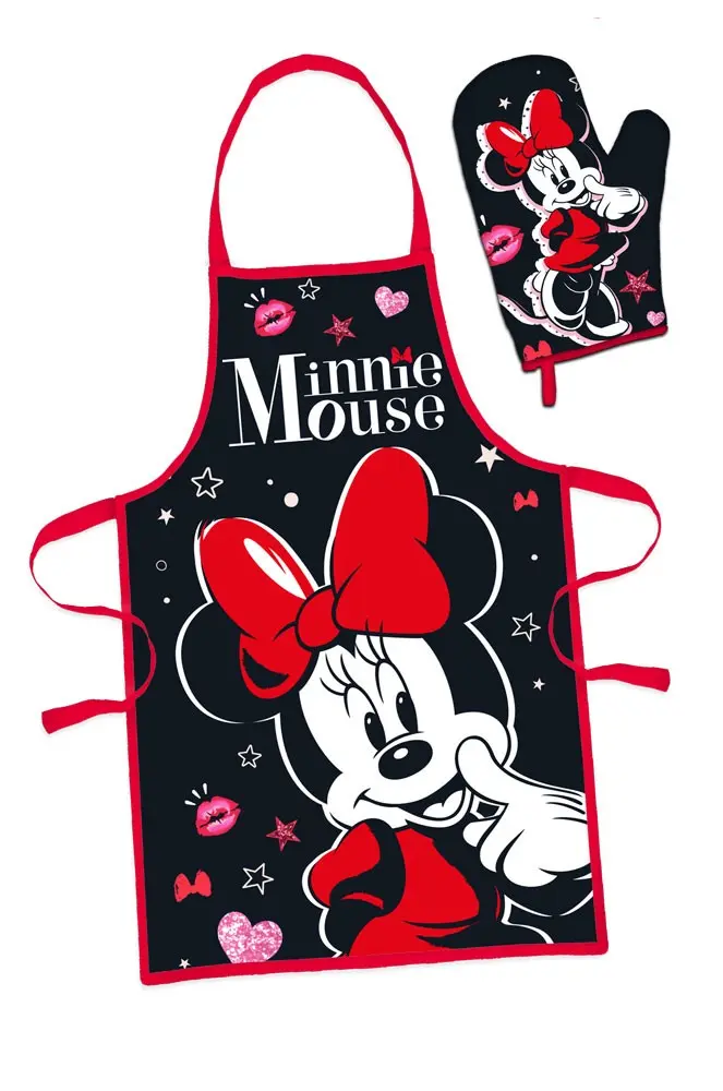 Disney Minnie Mouse Women's Apron 2-Piece Set product photo