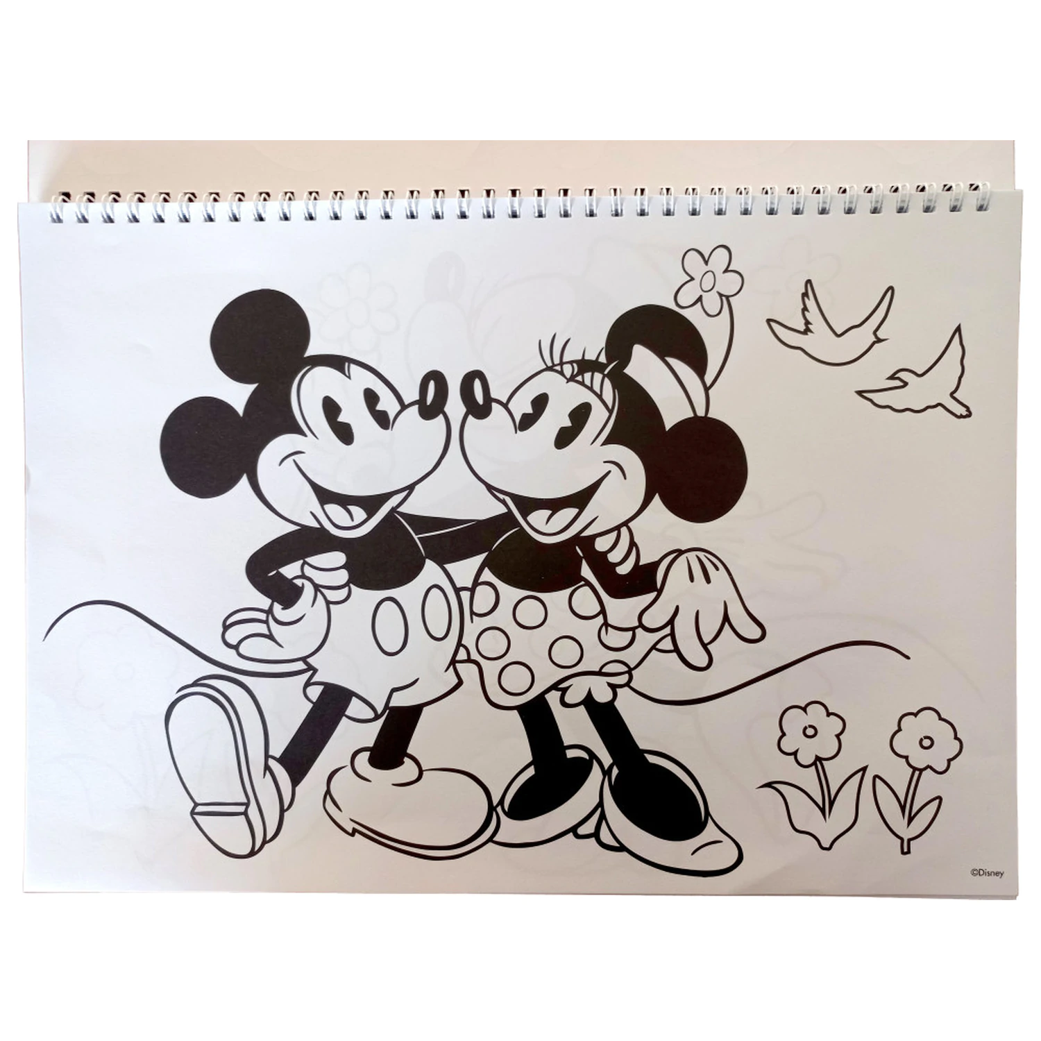 Disney Minnie Nomadic Spirit A/4 Spiral Sketchbook with 40 Stickers product photo