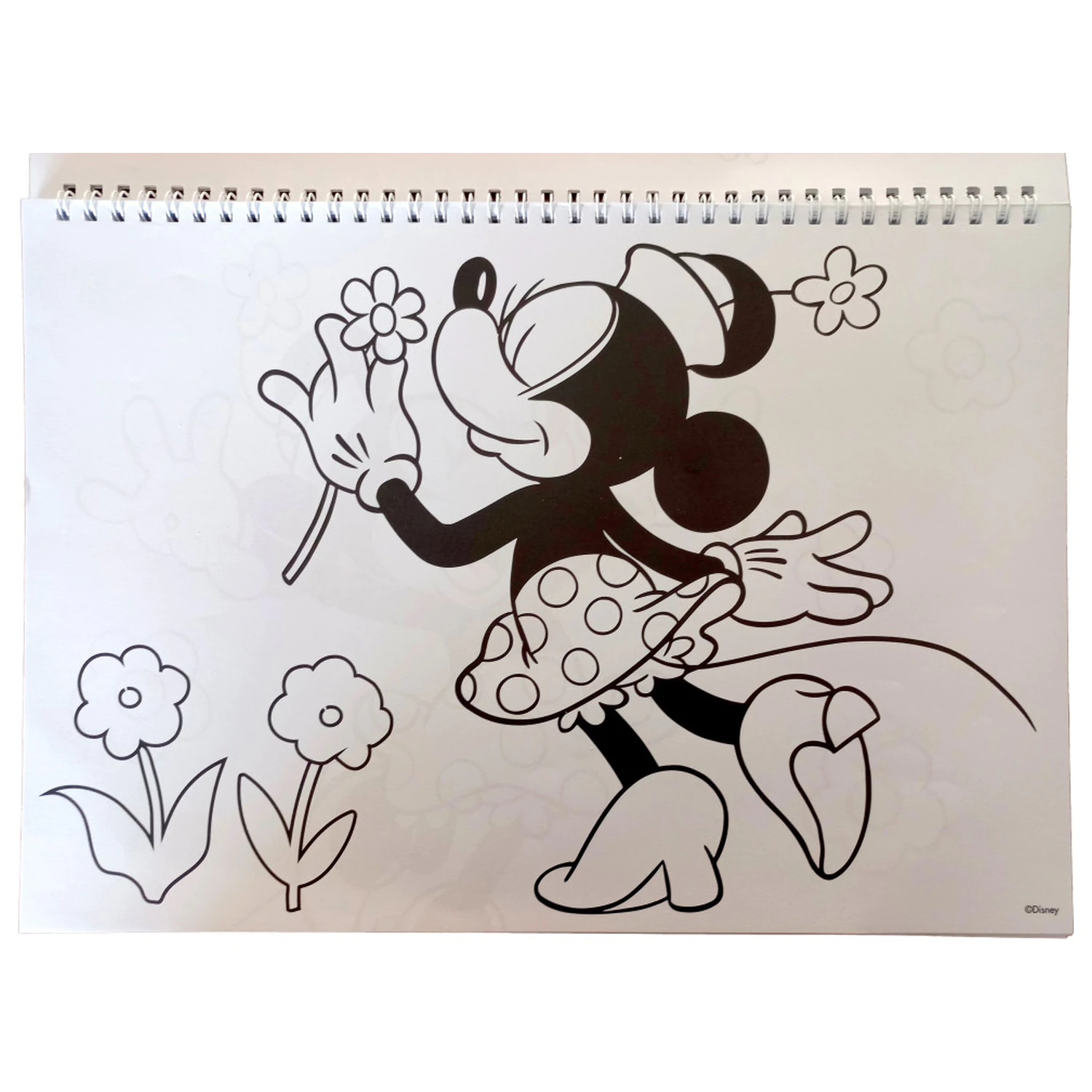 Disney Minnie Nomadic Spirit A/4 Spiral Sketchbook with 40 Stickers product photo