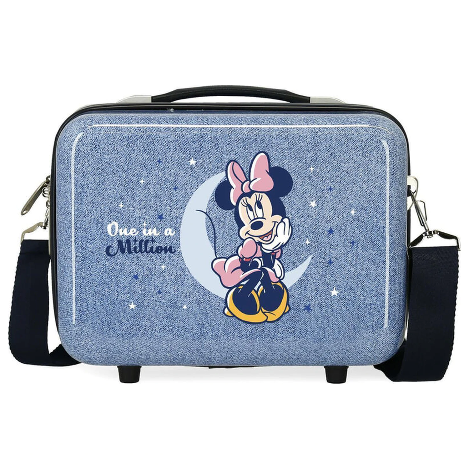 Disney Minnie One In A Million Denim ABS adaptable beauty case 29cm product photo