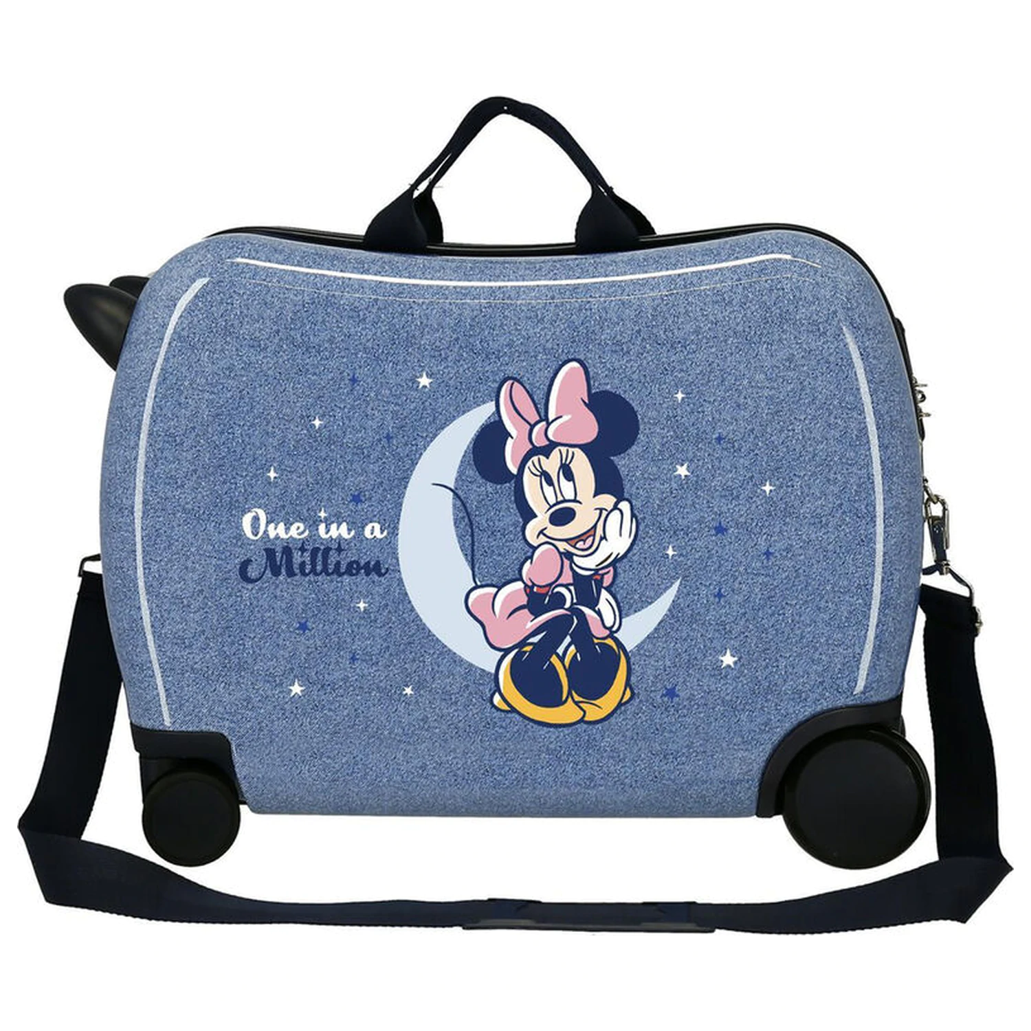 Disney Minnie One In A Million Denim ABS trolley suitcase 50cm product photo