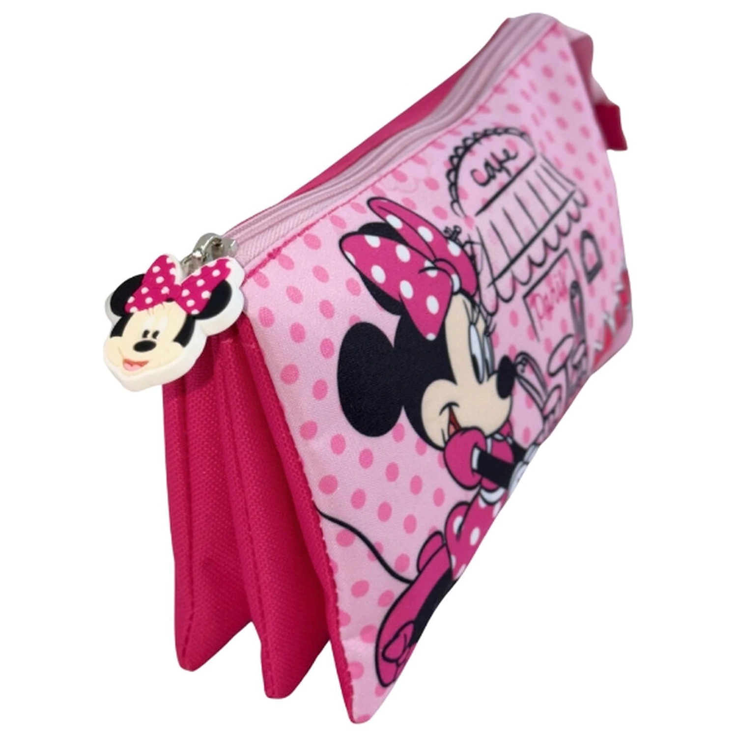 Disney Minnie Paris triple pencil case product photo