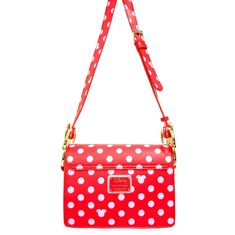 Loungefly Disney Minnie Pink Polka Dot crossbody bag product photo
