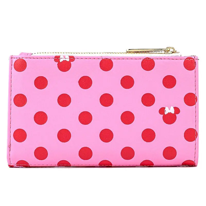 Loungefly Disney Minnie Pink Polka Dot wallet product photo