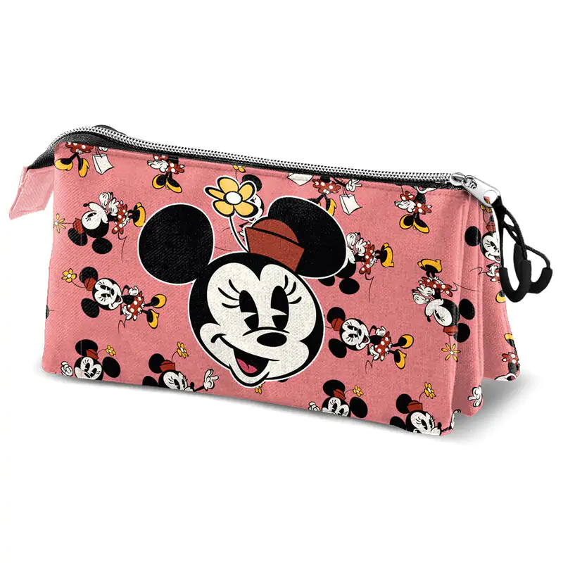 Disney Minnie Plus Aqua triple pencil case product photo