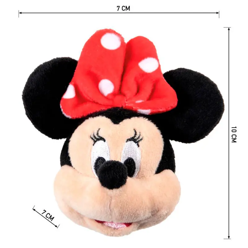 Disney Minnie plush keychain 11cm product photo