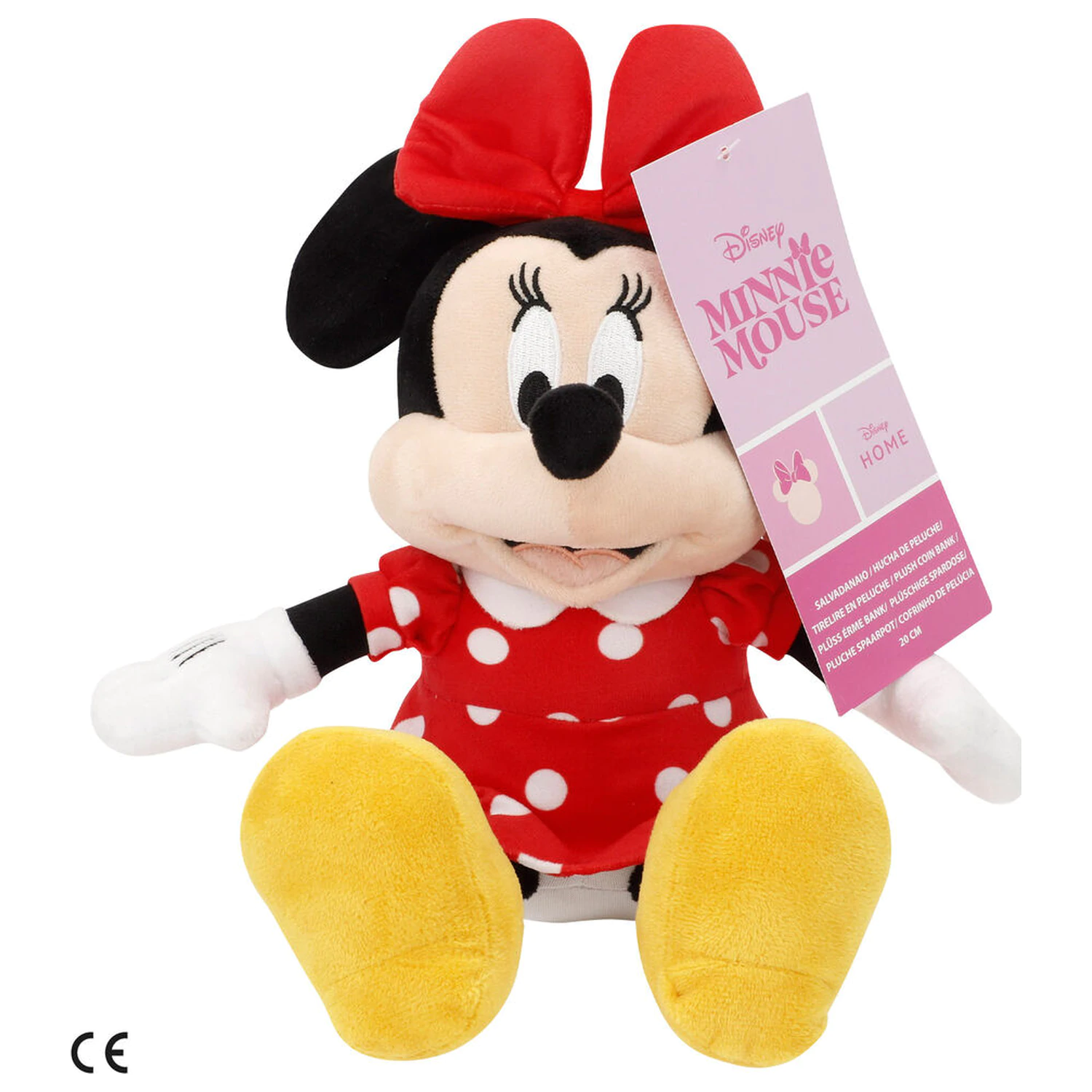 Disney Minnie money box plush toy 20cm product photo