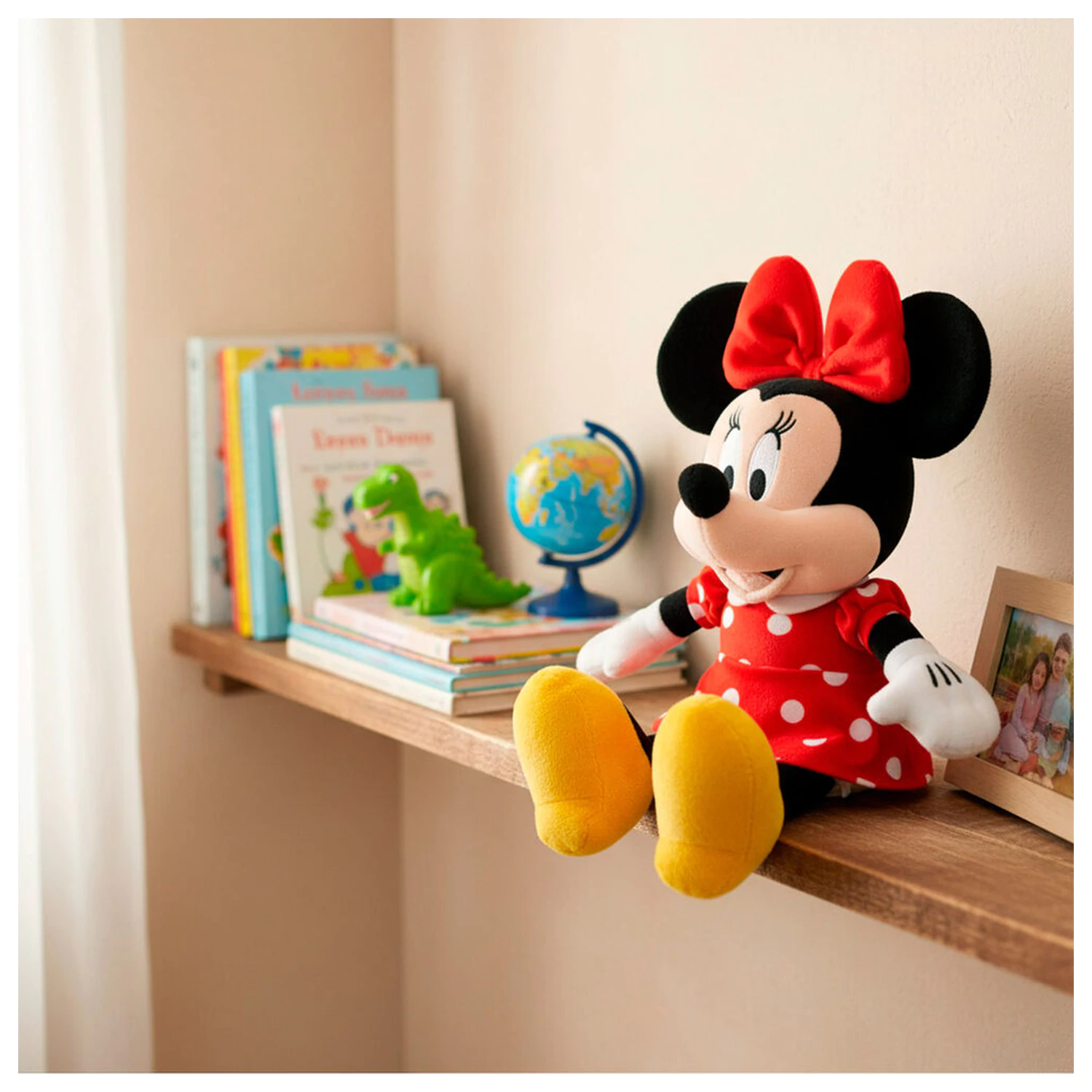 Disney Minnie money box plush toy 20cm product photo