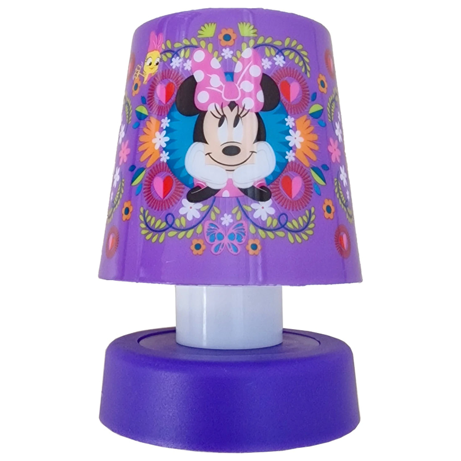 Disney Minnie Purple mini desk lamp 11 cm product photo