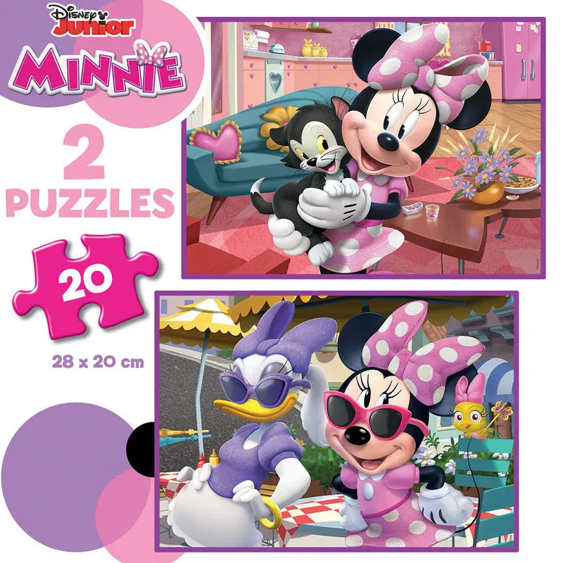 Disney Minnie puzzle 2x20pcs product photo