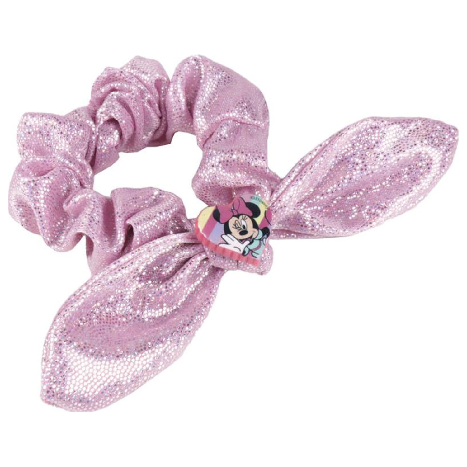 Disney Minnie Rainbow Hair Tie and Clip Set 3 Pieces product photo