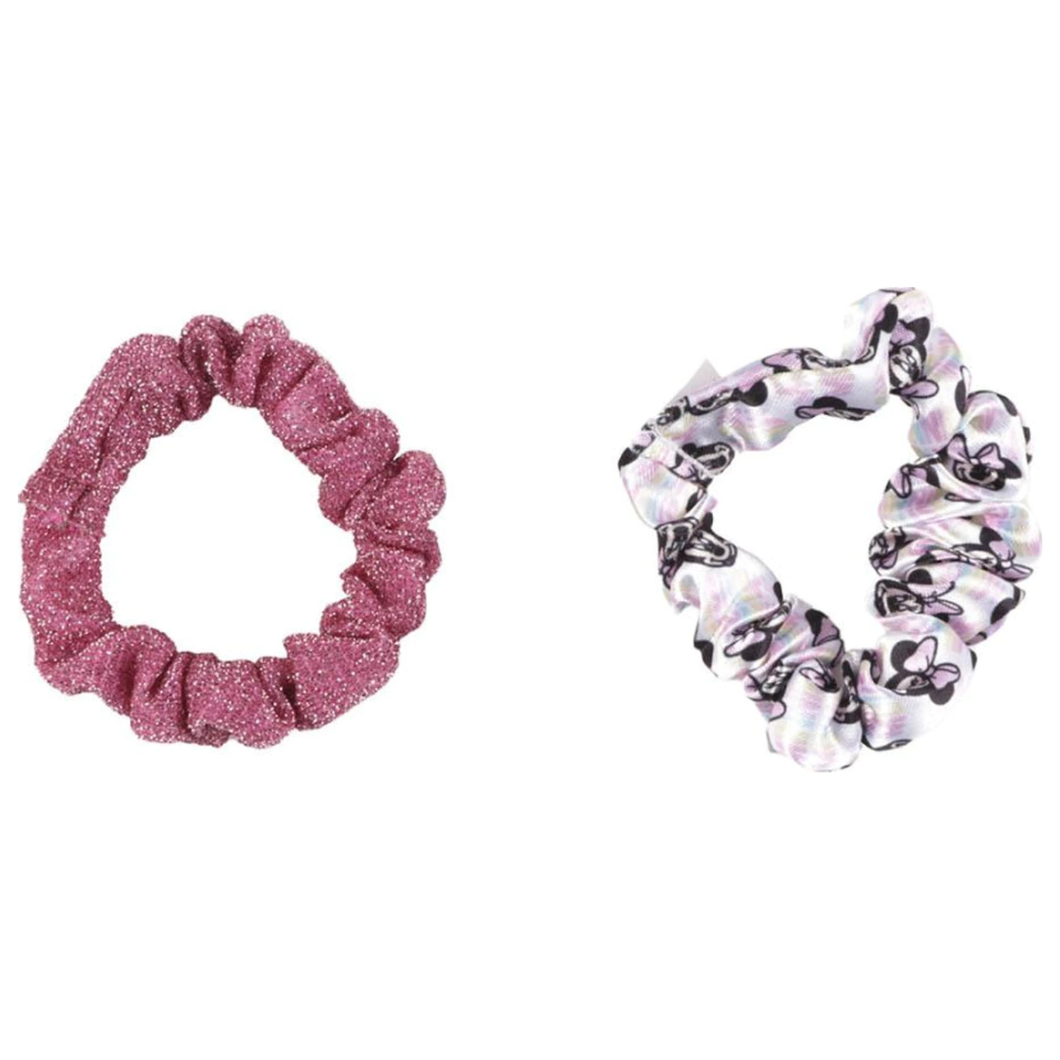 Disney Minnie Rainbow Hair Tie Set 6 Pieces product photo