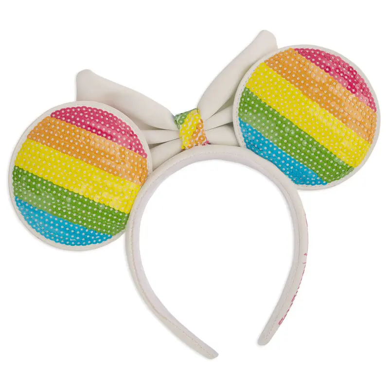 Disney by Loungefly Headband Sequin Rainbow Minnie Ears termékfotó