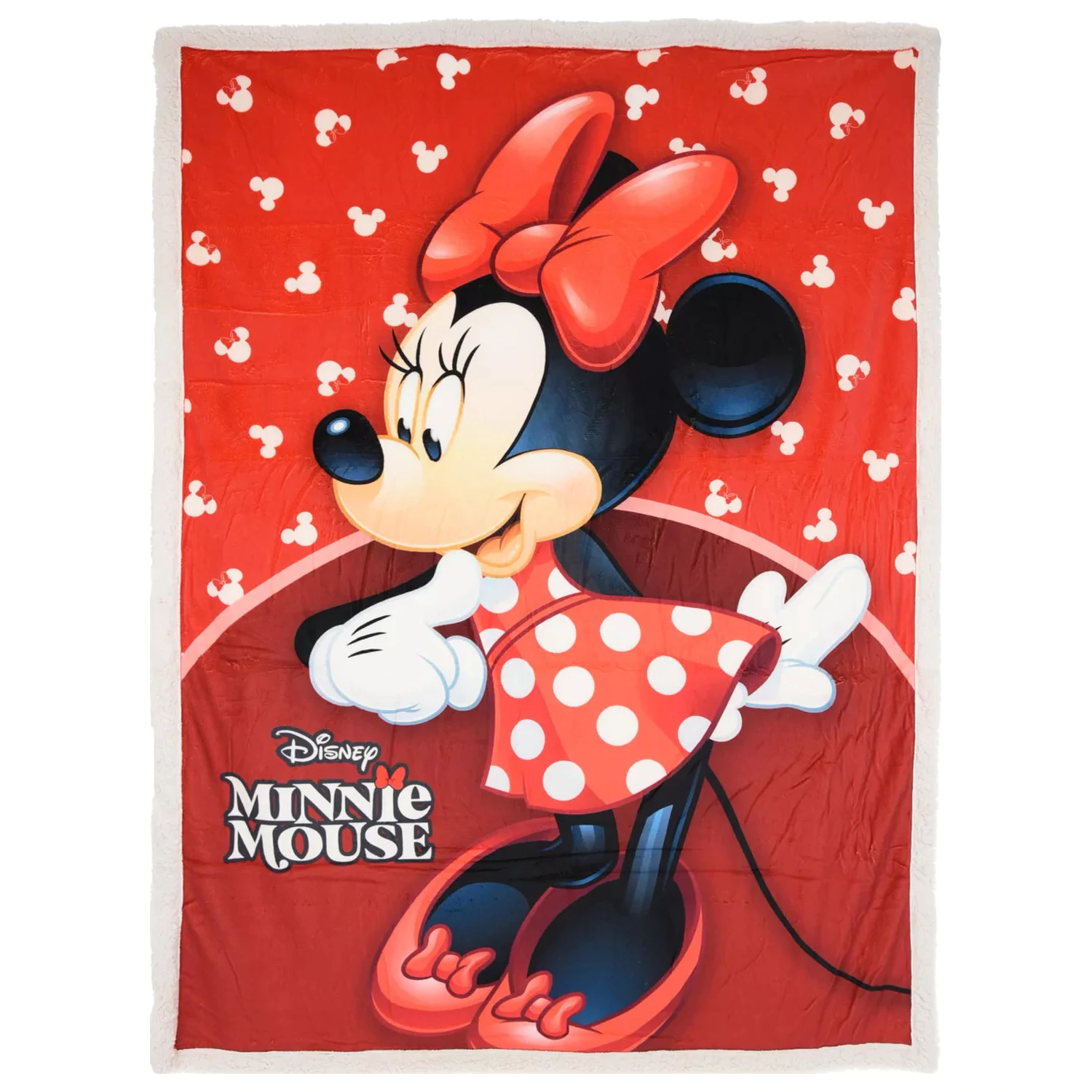 Disney Minnie Red sherpa blanket 140x190 cm product photo
