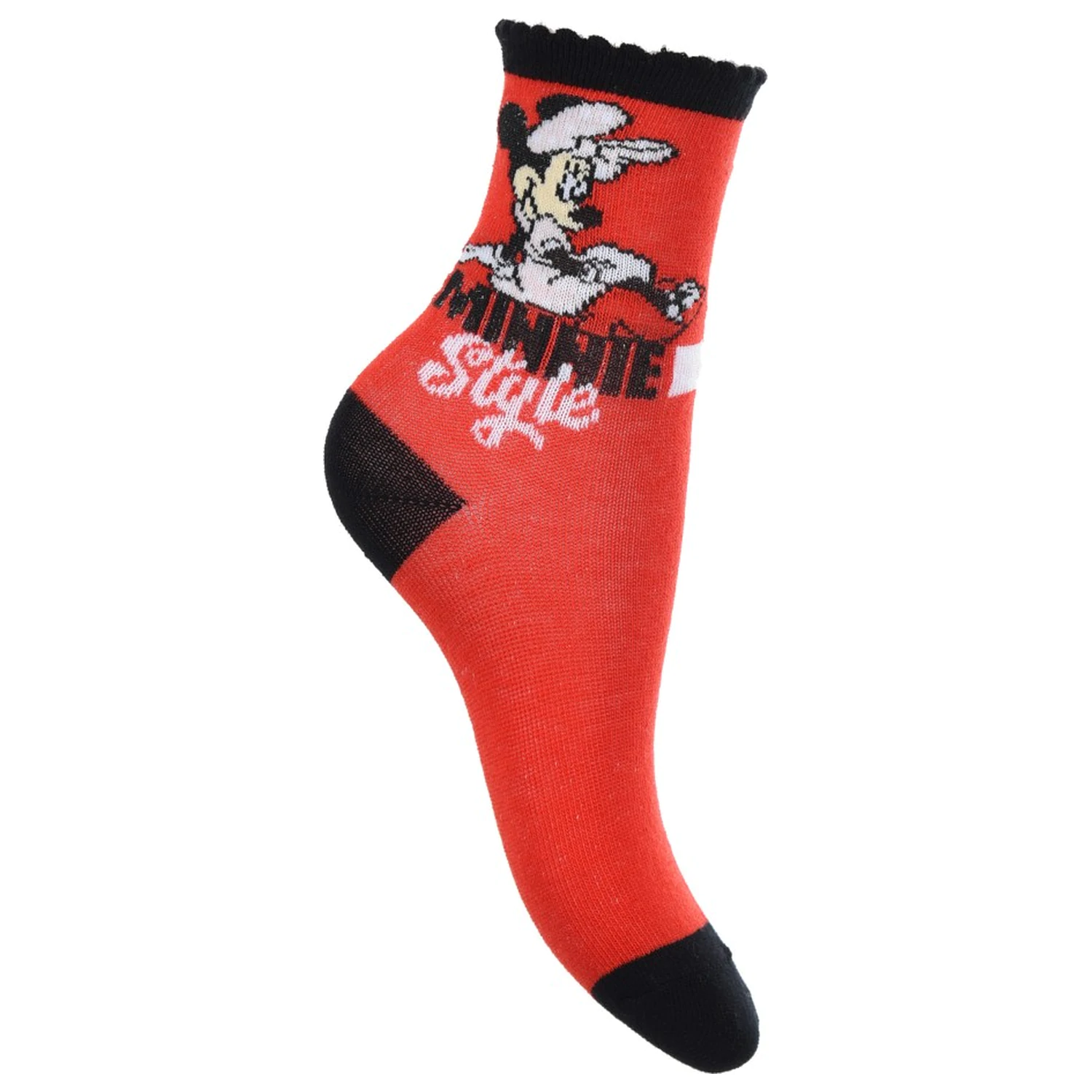 Disney Minnie Red Style Kids' Socks 27/30 product photo