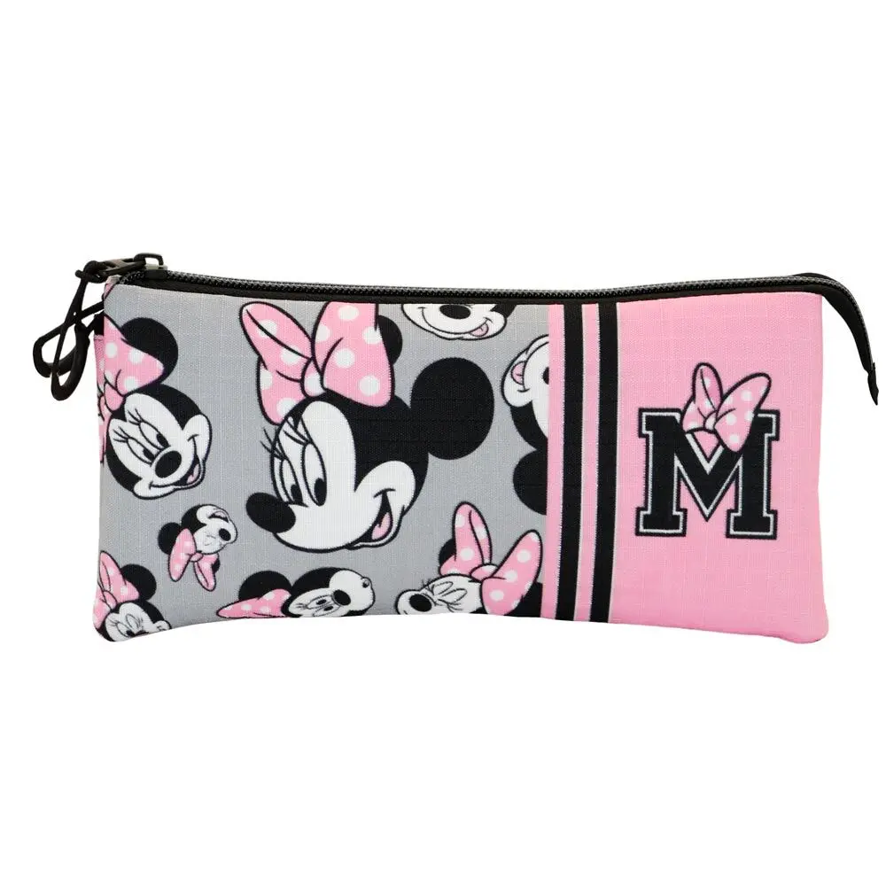 Disney Minnie Ribbons triple pencil case product photo