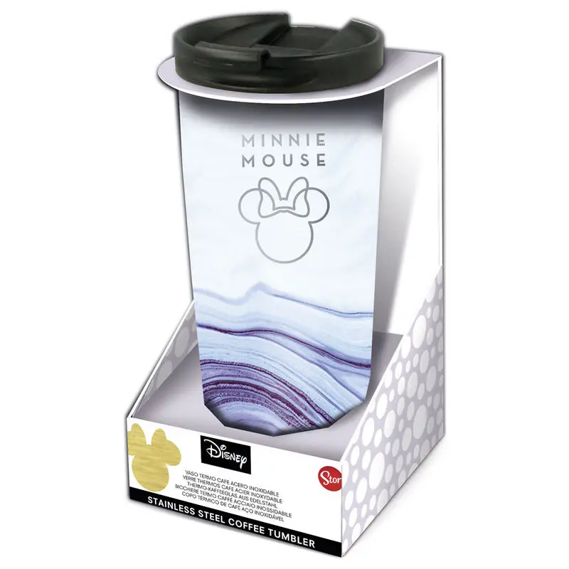 Disney Minnie stainless steel coffee tumbler 425ml product photo