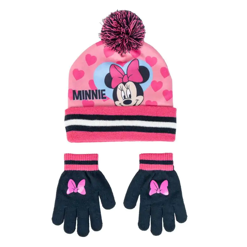Disney Minnie hat and gloves set product photo