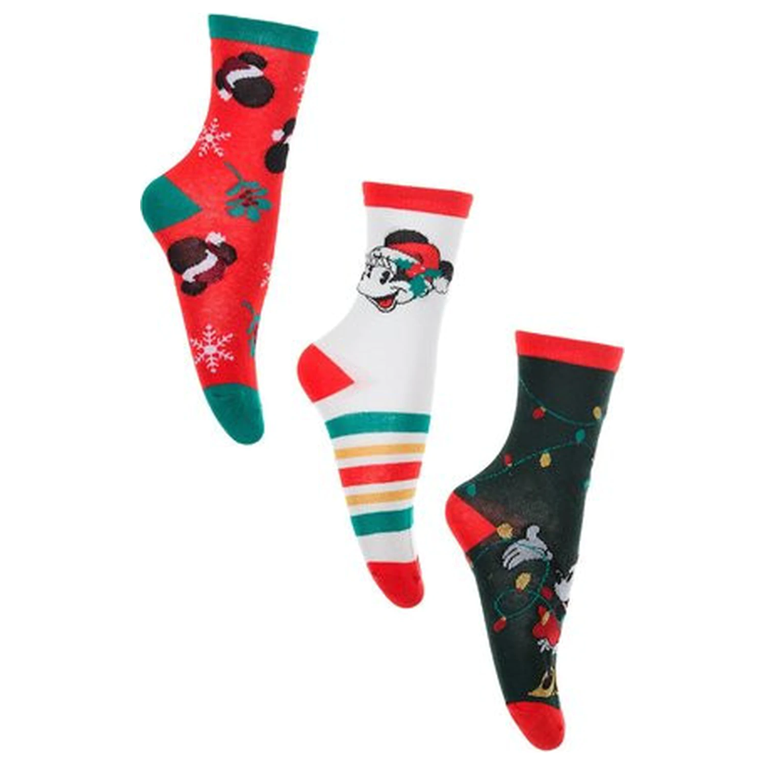Disney Minnie Skylight Christmas women's socks 39/41 product photo