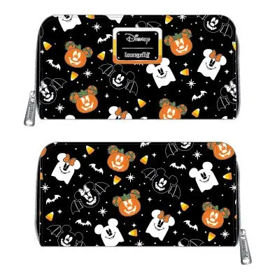 Disney by Loungefly Wallet Minnie Spooky Mice Candy Corn product photo