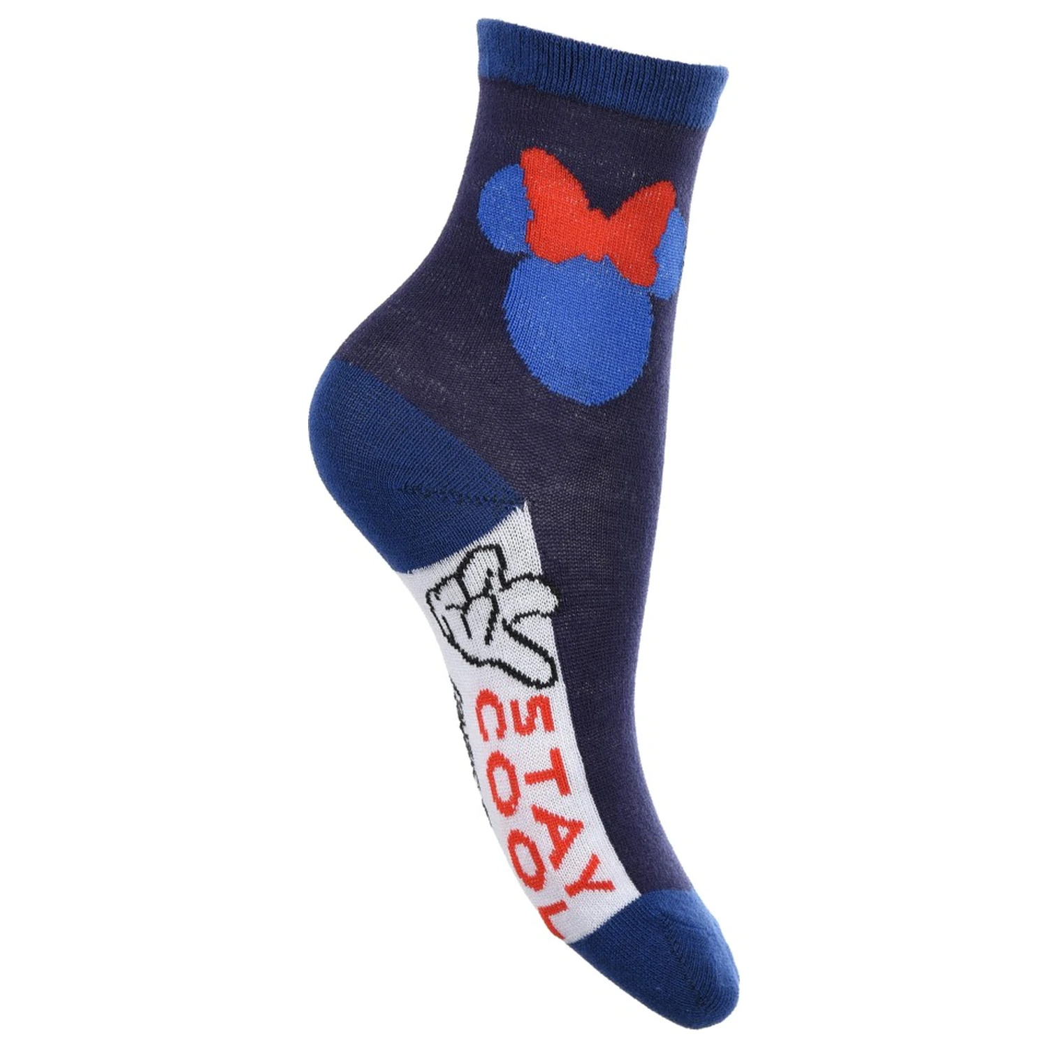 Disney Minnie Stay Cool Kids Socks 27/30 product photo