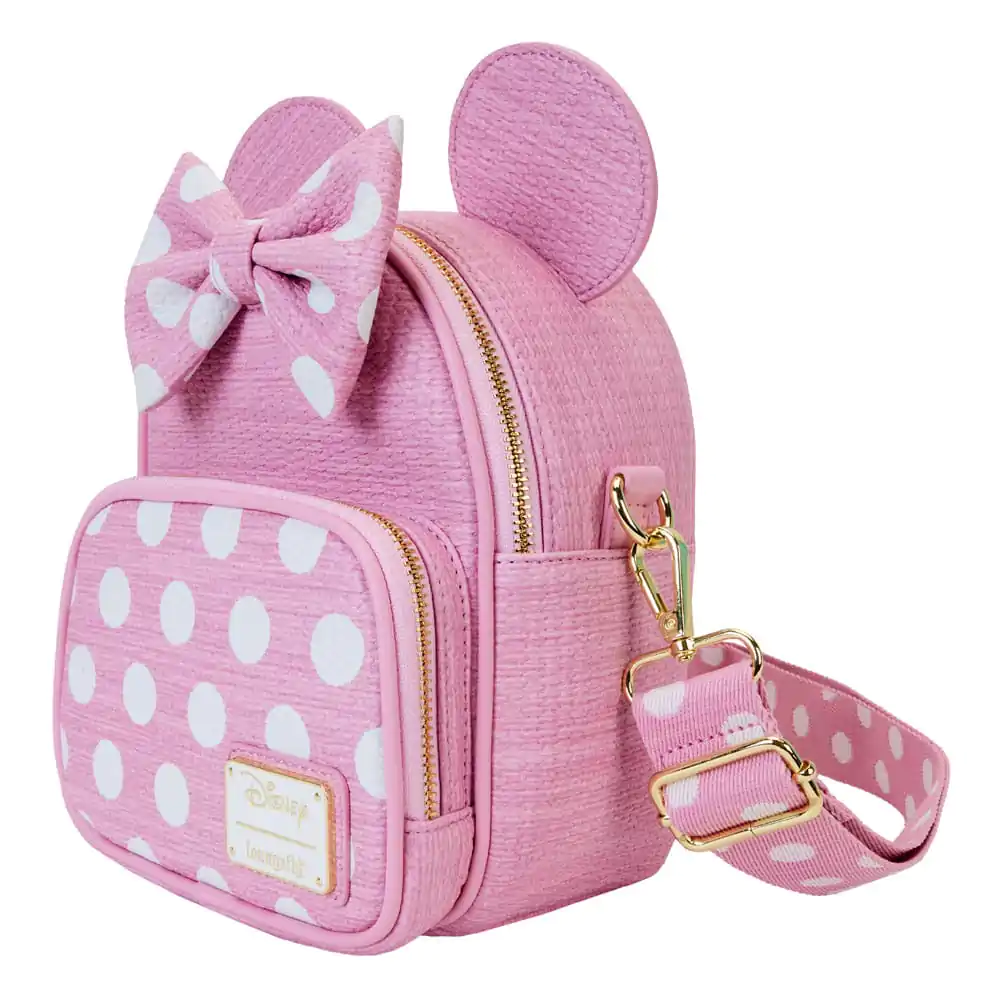 Disney by Loungefly Backpack Mini Minnie Straw Convertible product photo