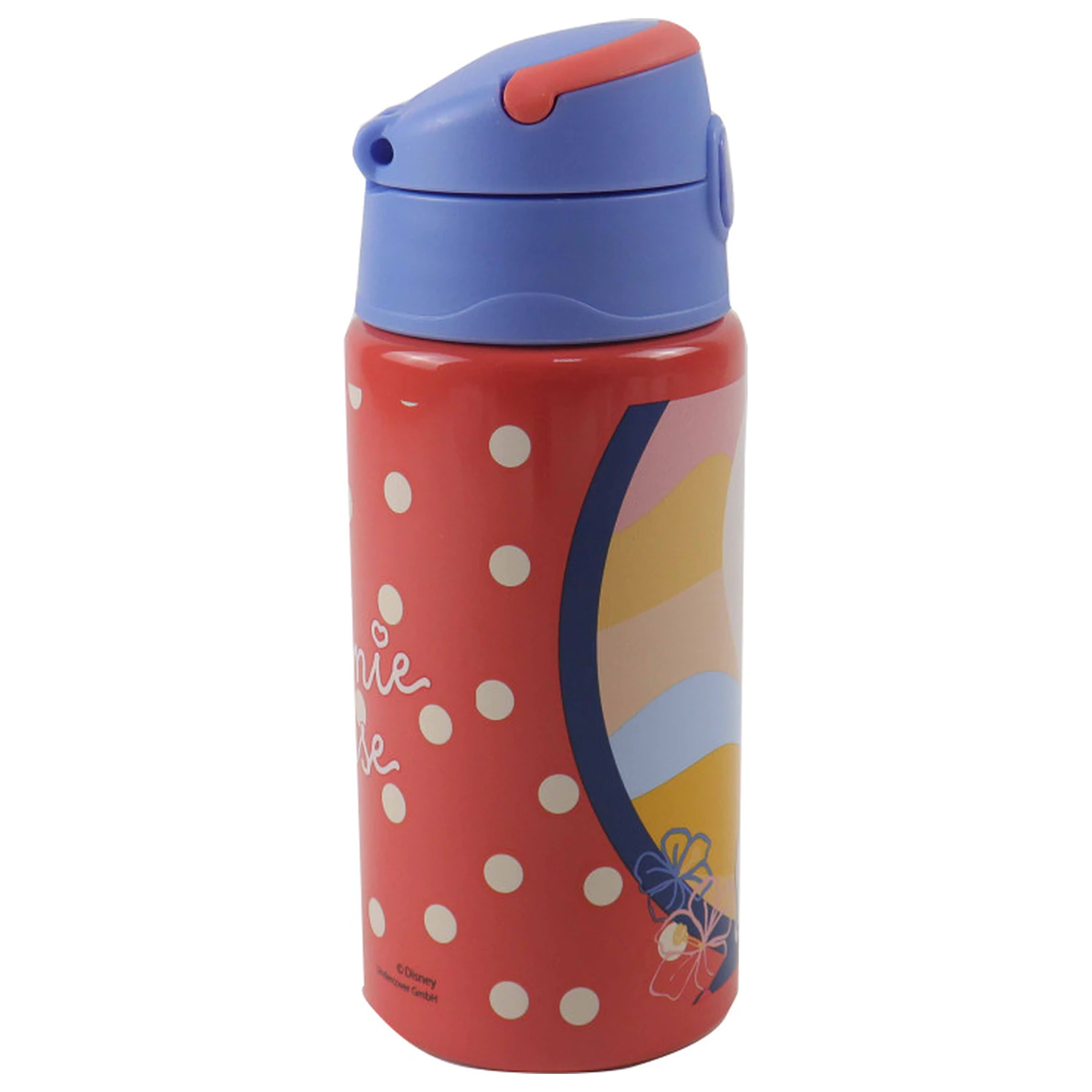 Disney Minnie Summer Aluminum Straw Water Bottle with Hook 500 ml product photo