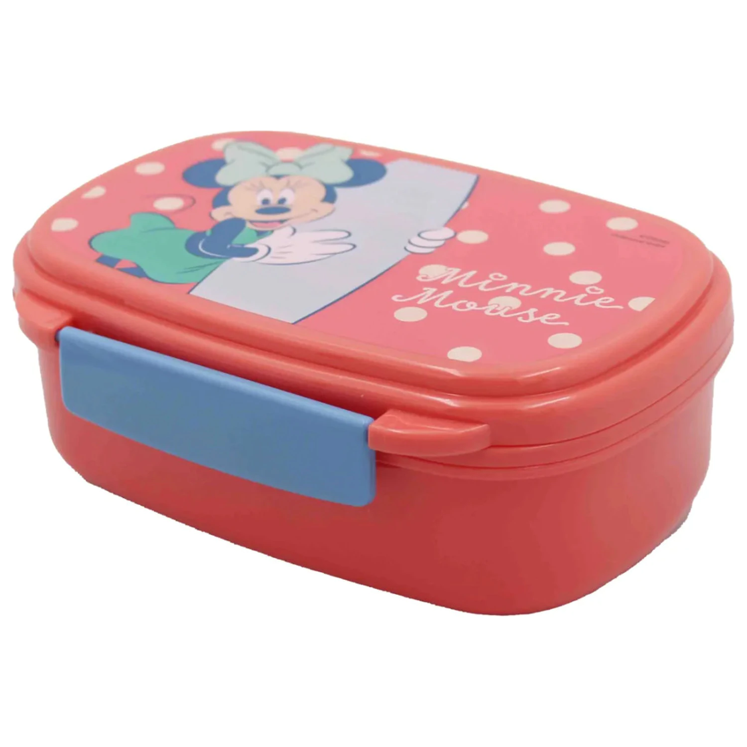 Disney Minnie Summer Sandwich Box + Cutlery Set product photo