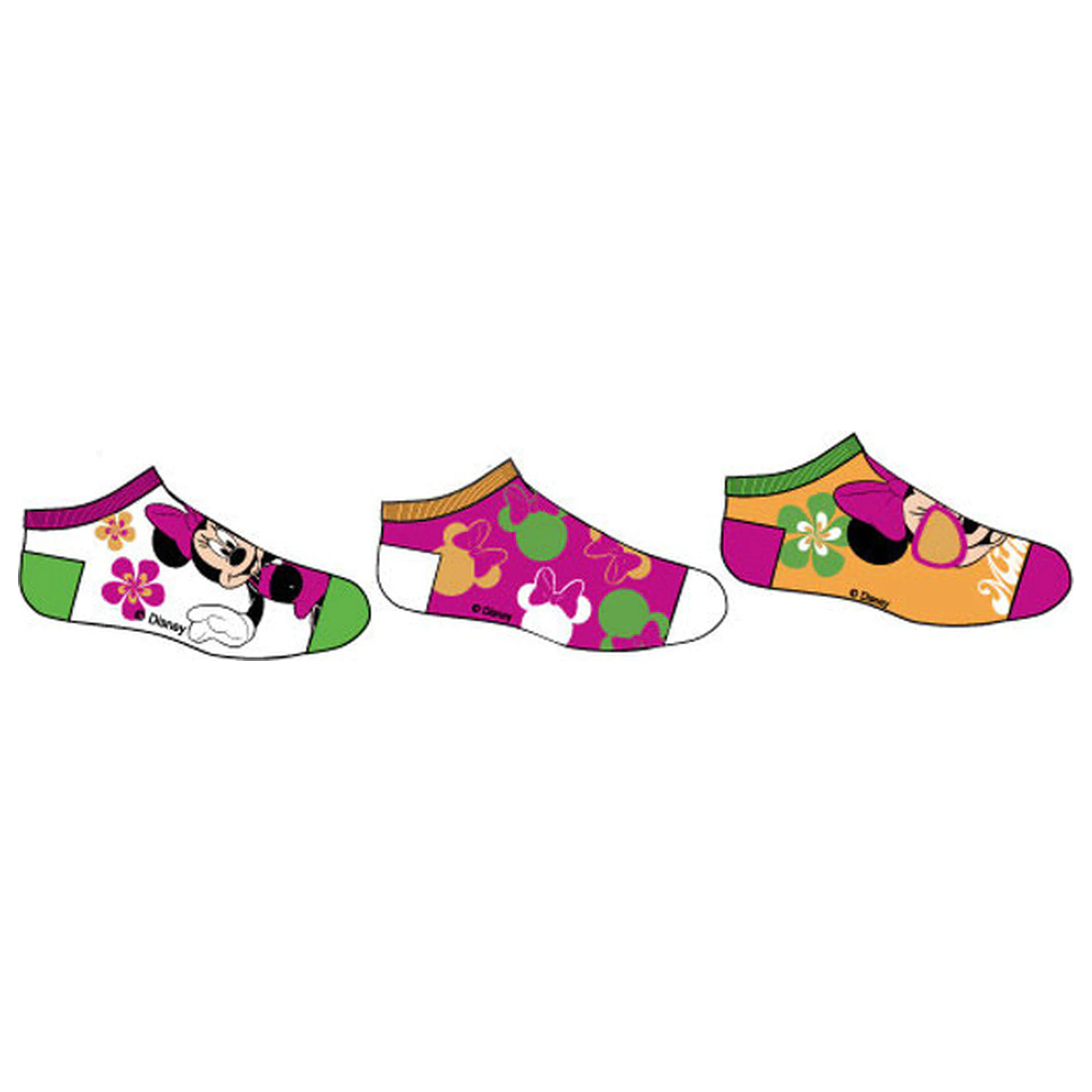 Disney Minnie Sunny Children's Secret Socks 31/34 product photo