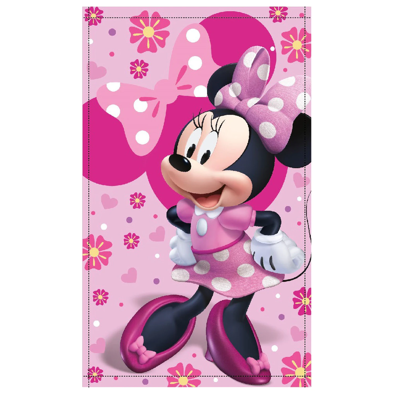 Disney Minnie Sweet Bow Hand Towel, Face Towel, Towel 30x50cm product photo